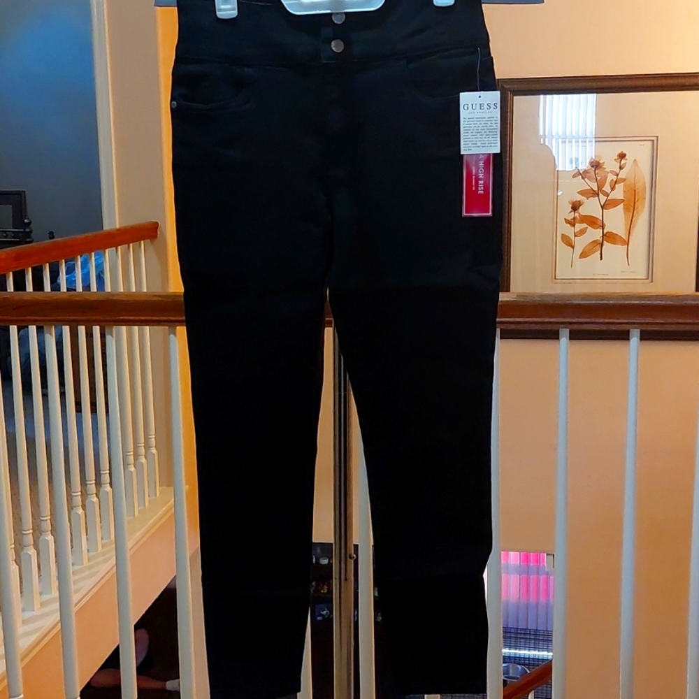 GUESS black Ultra High Rise Jeans NWT